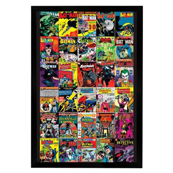 DC Comics - Comic Covers Poster Framed – exclusivesignings
