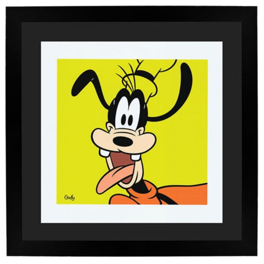 Goofy Print Framed