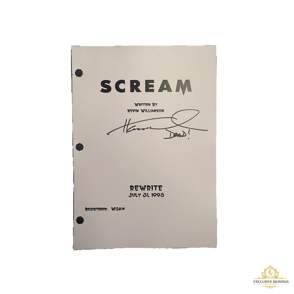 Henry Winkler Scream Signed Script