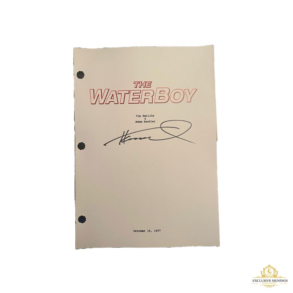 Henry Winkler The Waterboy Signed Script