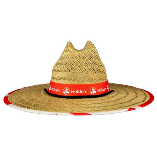 HOLDEN LOGO STRAW HAT (58CM)