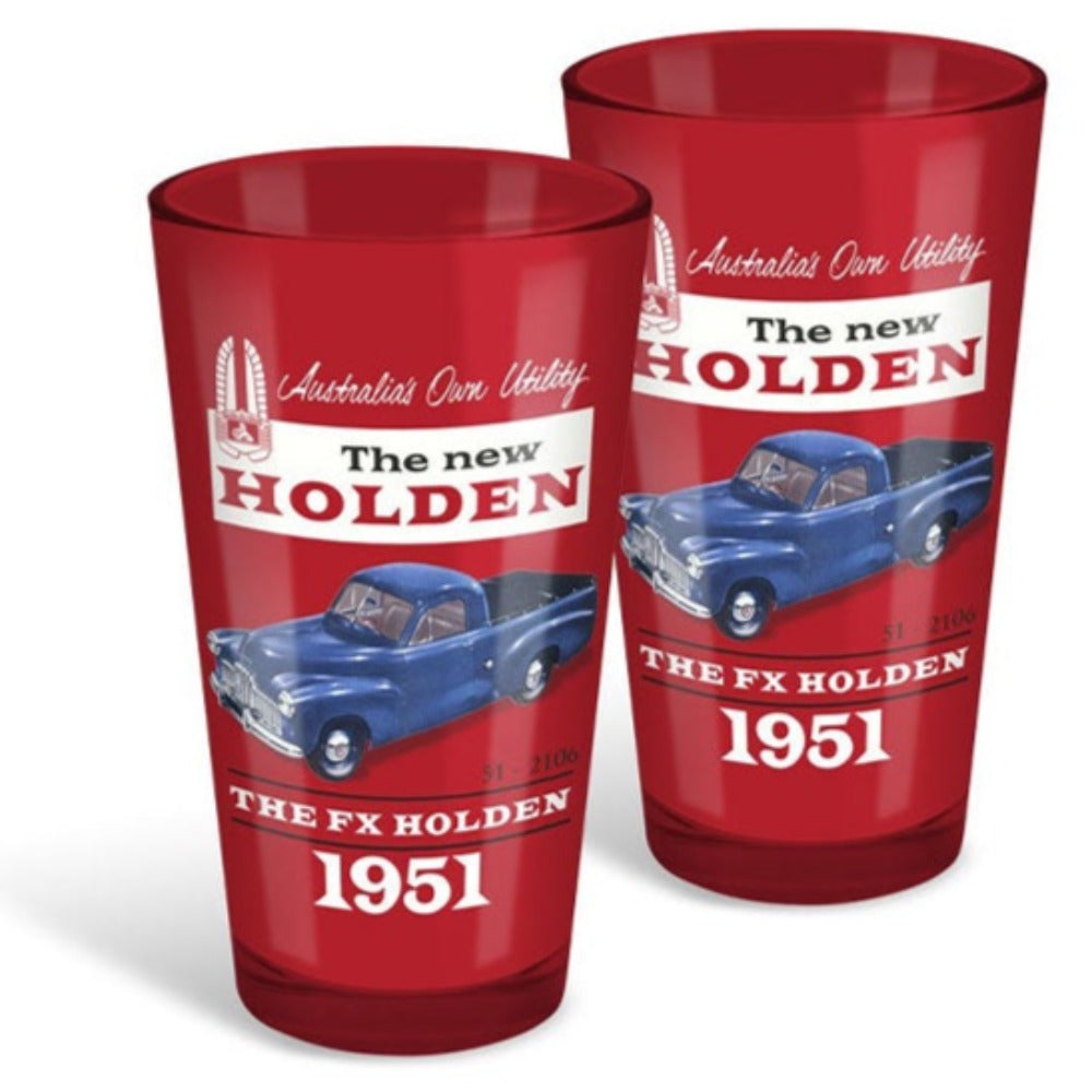 Holden S/2 Coloured Conical Glass