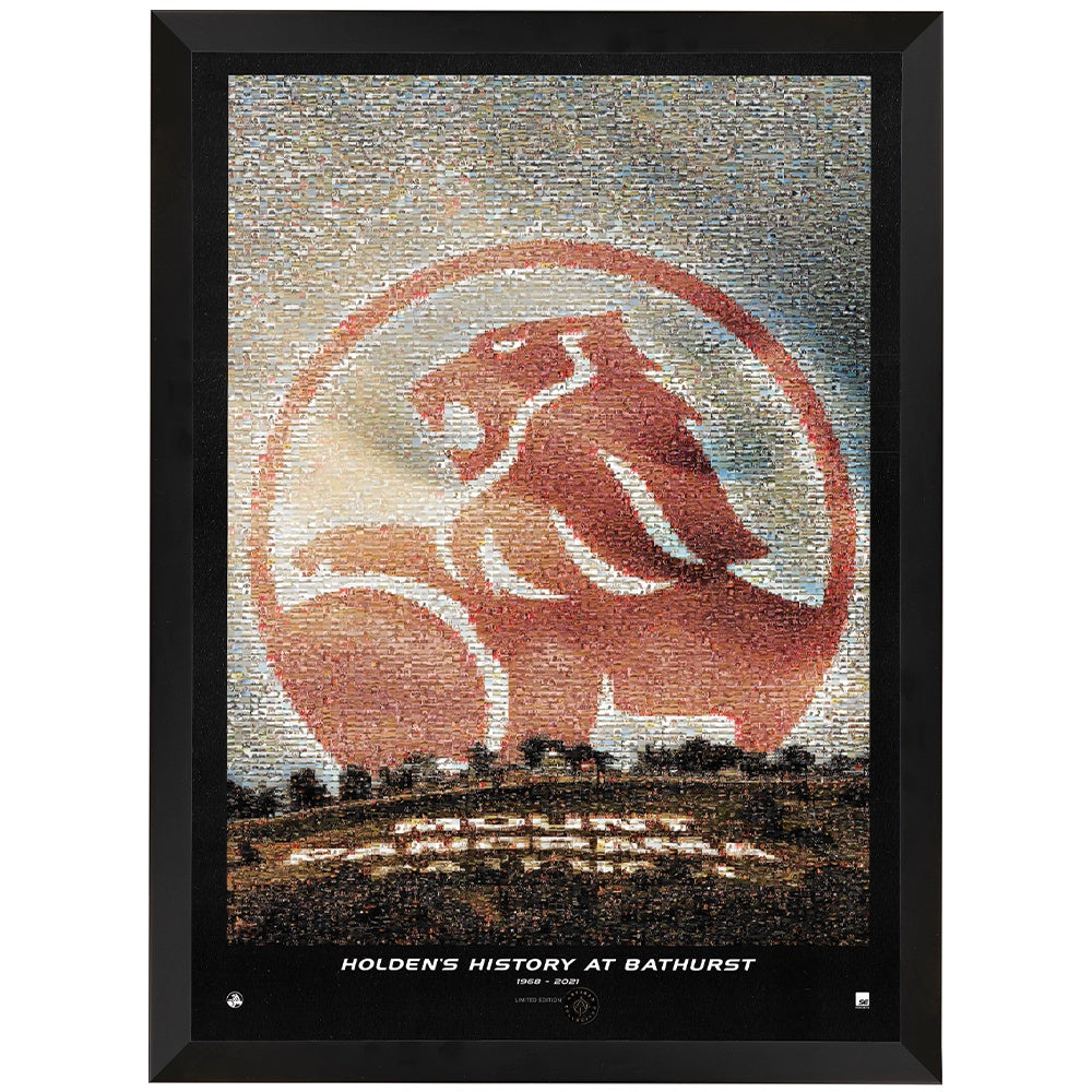 Holden Bathurst Mosaic Sportsprint Framed