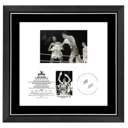 Legends Print Signed Jeff Fenech Framed