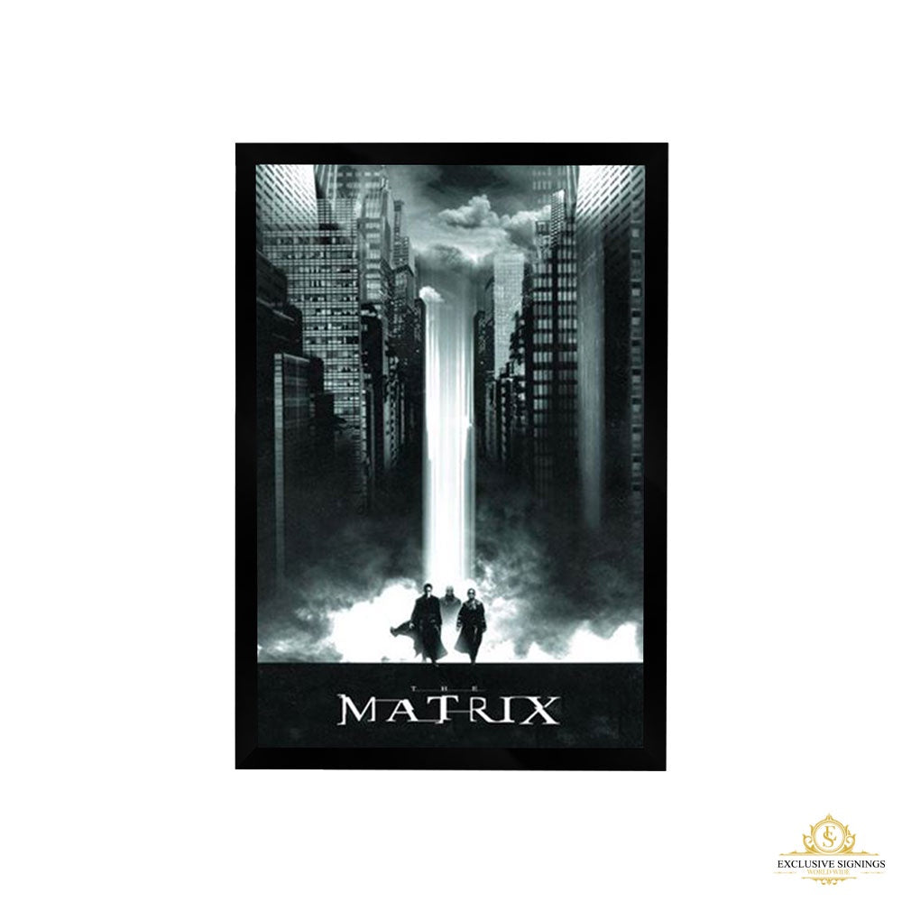 Matrix Poster Framed