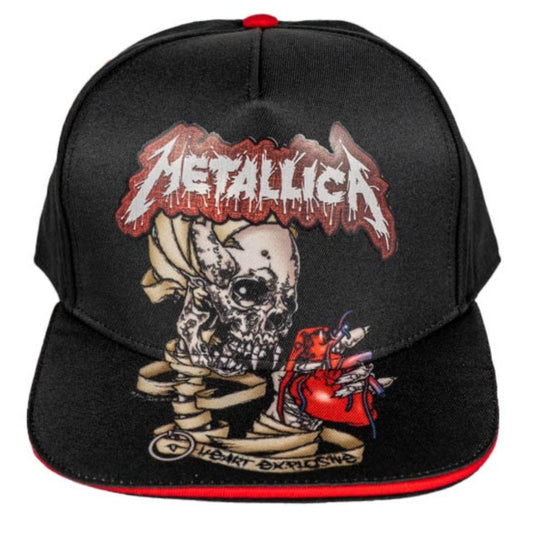 METALLICA SKULL & HEART CAP