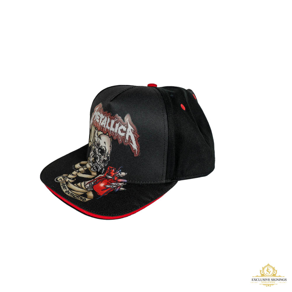 METALLICA SKULL & HEART CAP