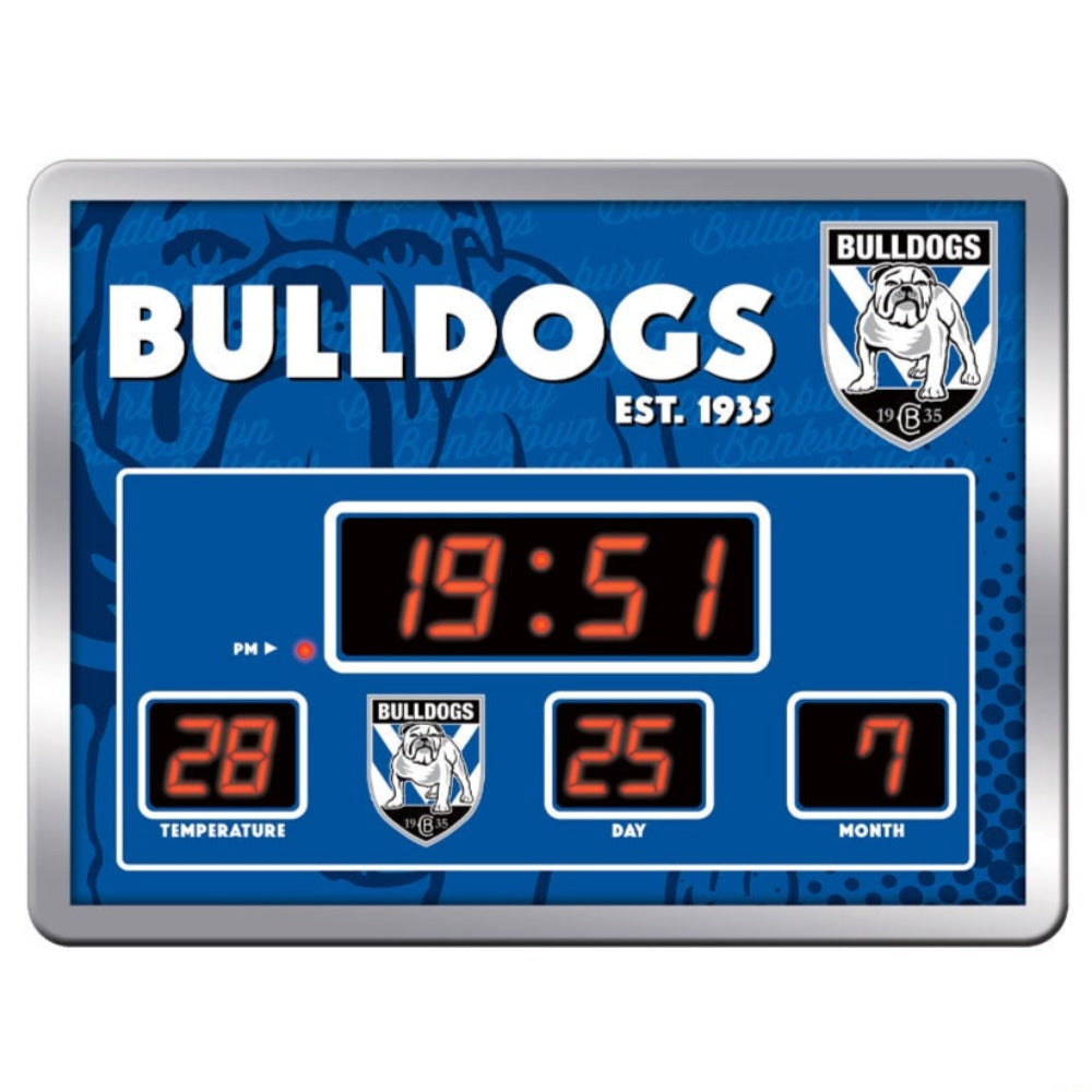 Bulldogs LED Scoreboard Clock