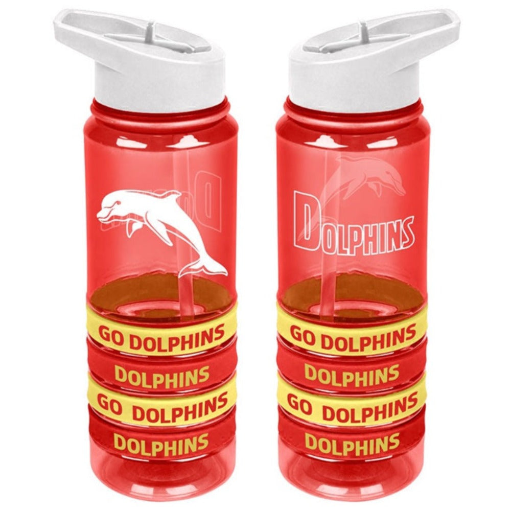 Dolphins Tritan Bottle With Bands | Dolphins Merchandise