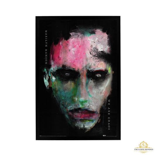 Marilyn Manson Poster Framed