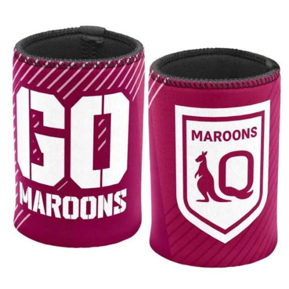 QLD 2023 Maroons Logo Can Cooler