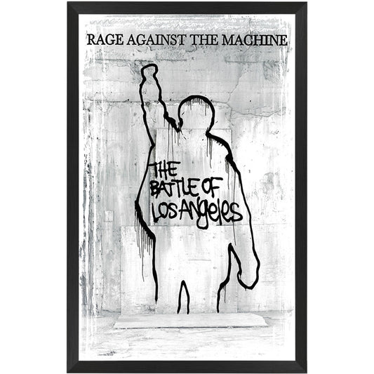 RATM Battle For Los Angeles Poster Framed 1