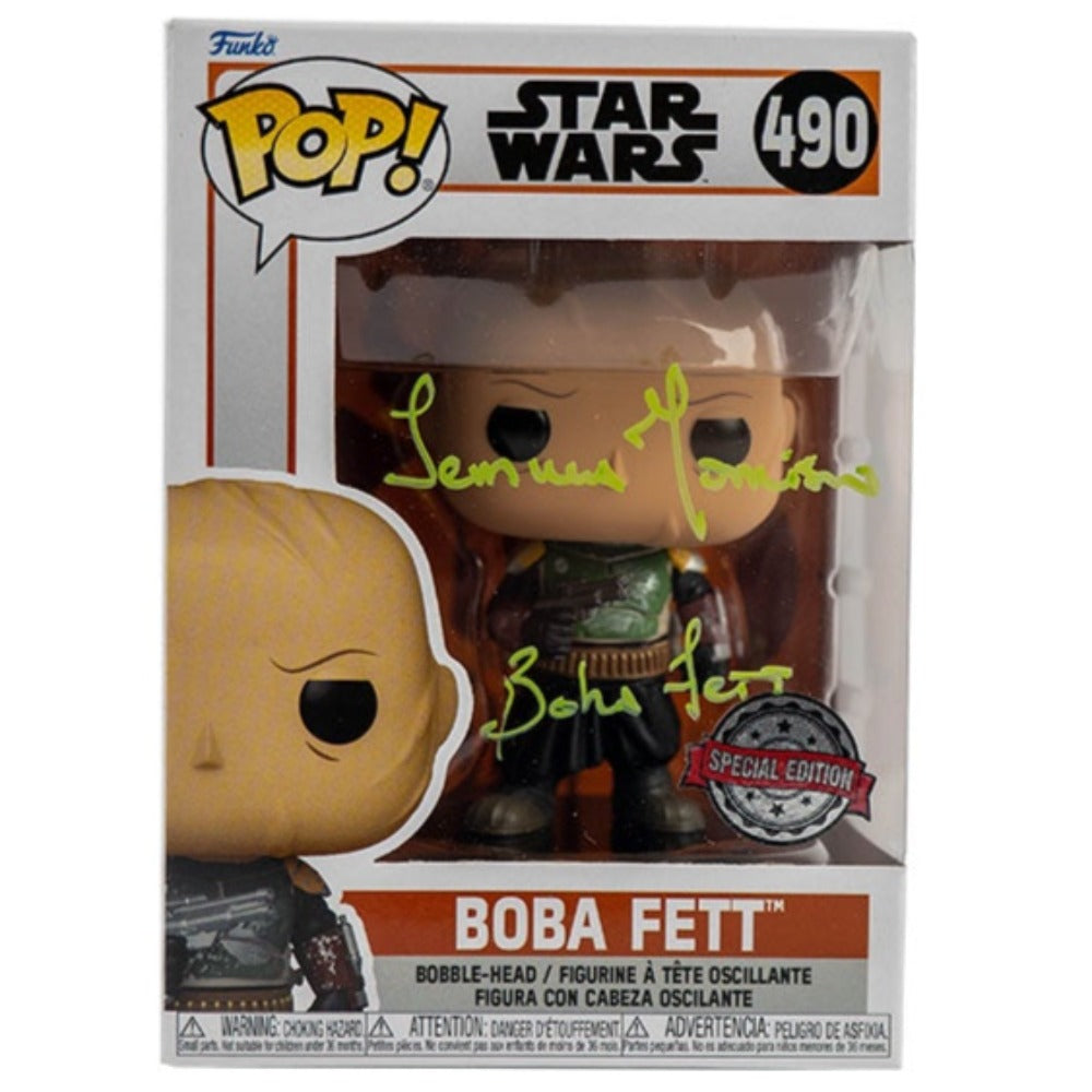 The Book Of Boba Fett, Temuera Morrison Signed Pop Vinyl #490