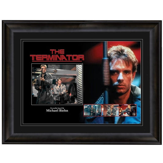 The Terminator Michael Biehn Signed 8x10 Photo 3 Framed