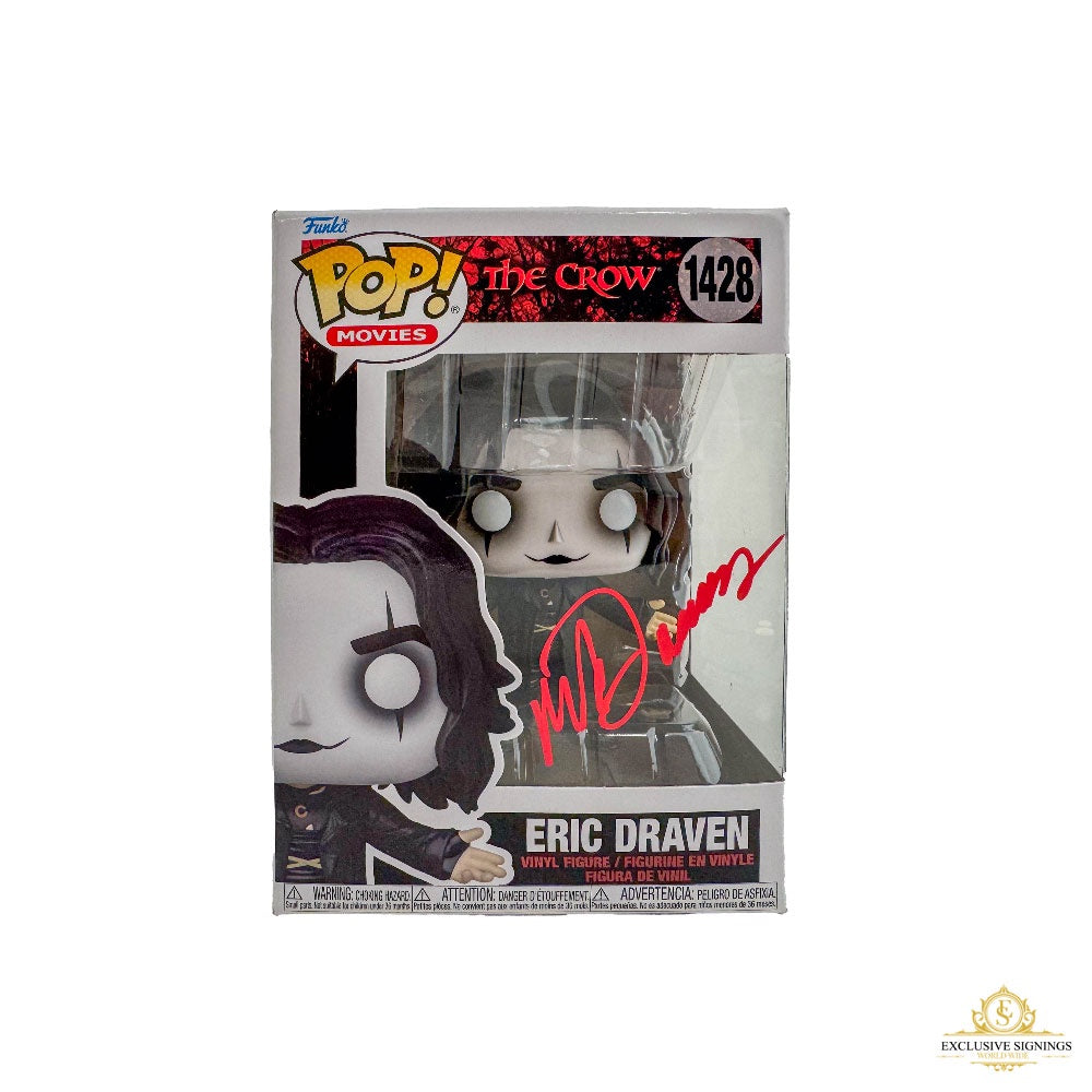 Mark Dacascos Signed Eric Draven The Crow Pop Vinyl #1428