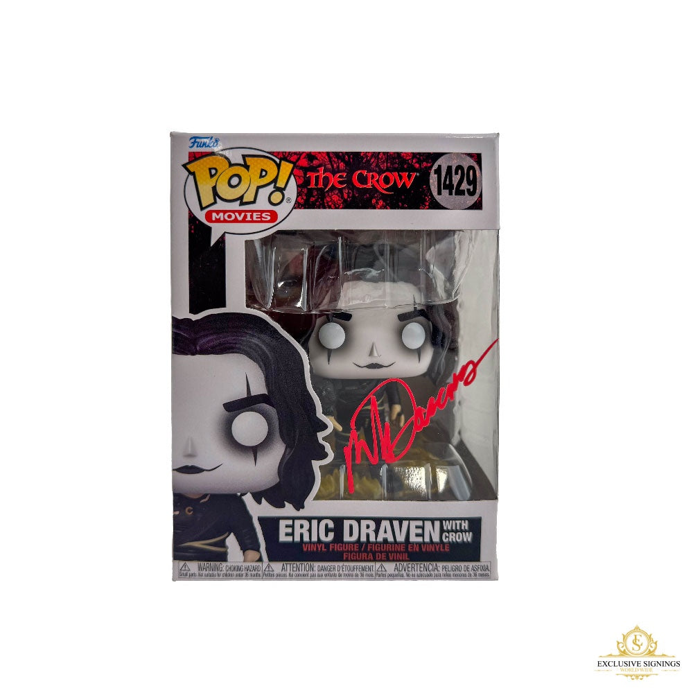 Mark Dacascos Signed Eric Draven The Crow Pop Vinyl #1429