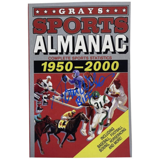 Tom F Wilson - Biff - Signed Back To The Future Sports Almanac